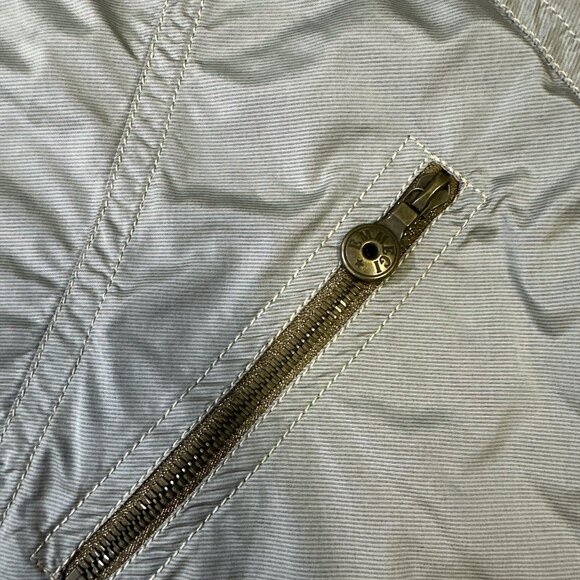 EMMEGI Men's Jacket Sz Small Pullover 1/4 Zip Unlined Lightweight Retro - Picture 10 of 13